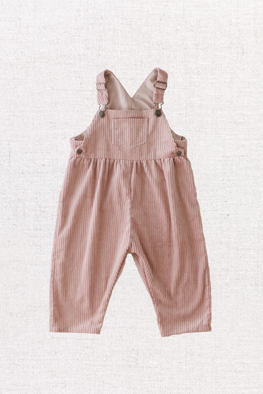 Blush Corduroy Overalls