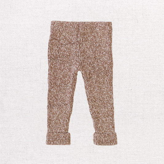 Chocolate Ribbed Leggings