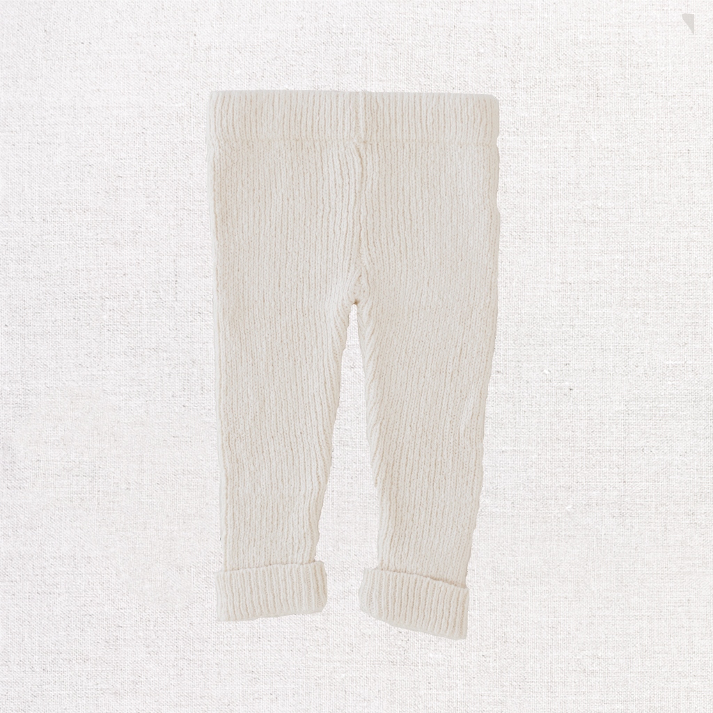 Coconut Ribbed Leggings