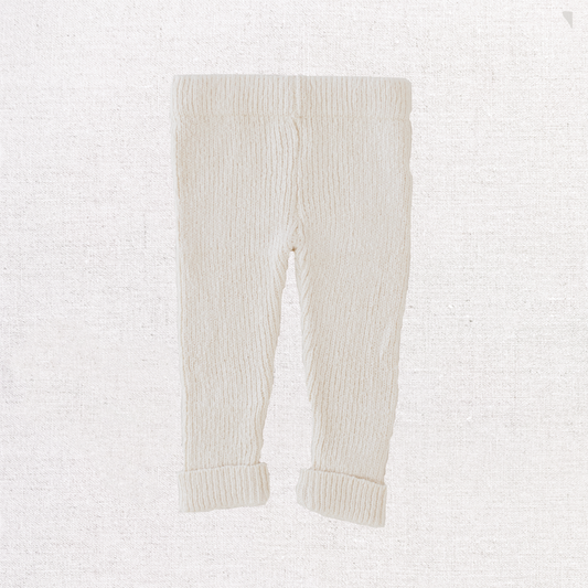 Coconut Ribbed Leggings