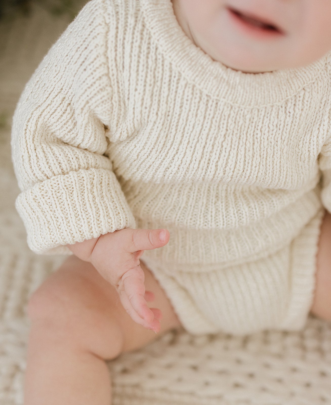 Coconut Rib Knit Bodysuit