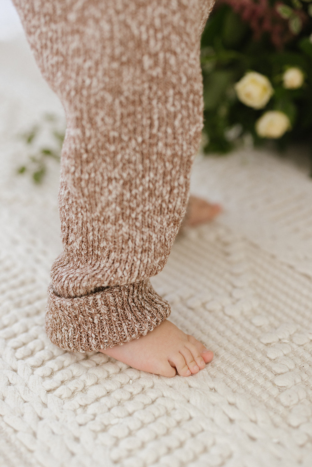 Chocolate Ribbed Leggings