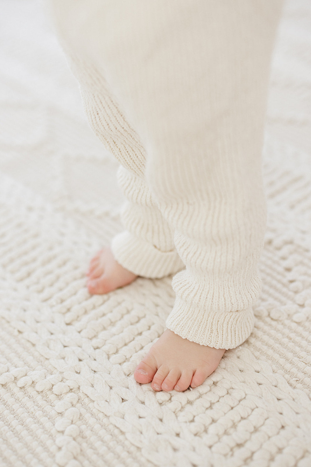 Coconut Ribbed Leggings